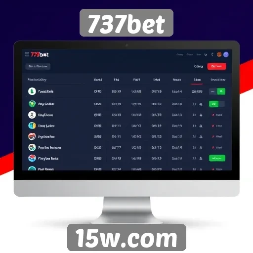 Interface do usuário do 737bet em comparação com concorrentes